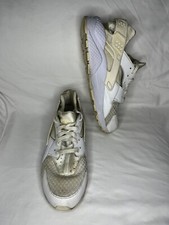 Size 11 Nike Air Huarache Run Ultra Triple White 17 For Sale Online Ebay