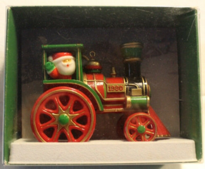 Hallmark 1980 Here Comes Santa #2 Tree Trimmer Ornament Santa's Express Keepsake