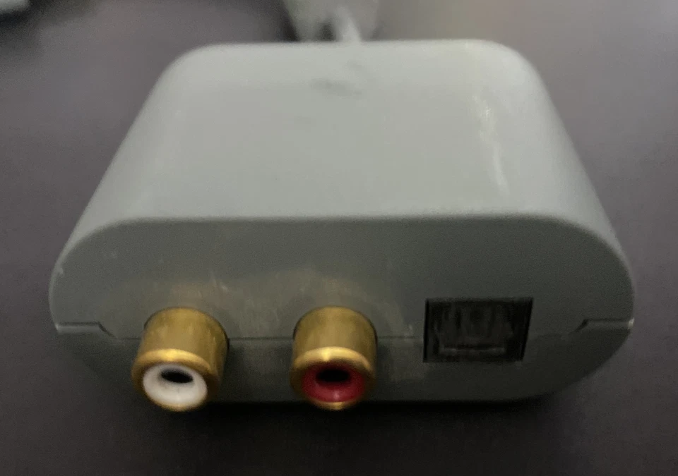 Xbox 360 Genuine Microsoft Audio Adapter X808221-001 OEM Original FAST SHIPPING - Image 2 of 3