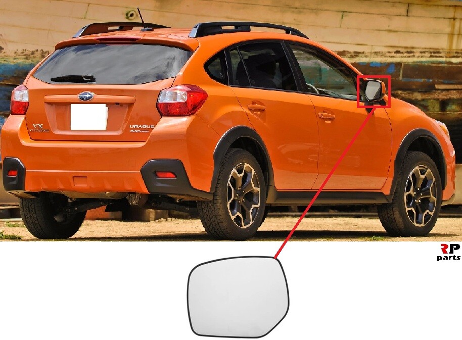 FOR SUBARU XV 1119 NEW WING MIRROR GLASS HEATED WITH FRAME RIGHT O/S