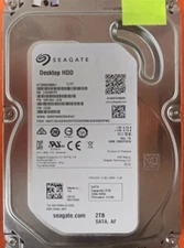 ⭐️⭐️⭐️⭐️⭐️ HDD Hard Drive SATA Desktop 3.5" Seagate ST2000DM001 2TB FW: CC26
