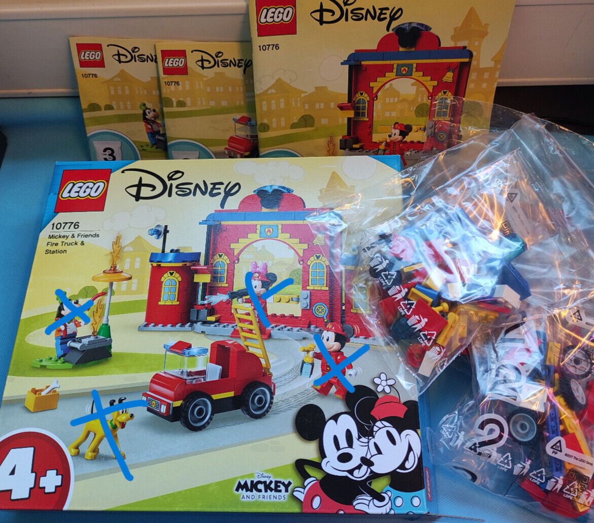 Lego 10776 Mickys Feuerwehrstation Mickey Mouse - ohne Figuren - Micky Maus