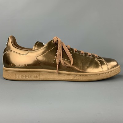 RAF SIMONS Size 12 Copper Leather Lace 