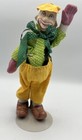 New ListingPorcelain Clown 9” With Stand Face Hand & Shoes Are Porcelain Free Shipping