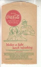 1944 COCA-COLA DRI SERVER OR NO DRIP NOS MINT MAKE A LIGHT LUNCH REFRESHING