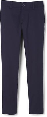 Juniors Women's Stretch Black Pants SK9405JL French Toast Skinny Leg 2 to 16
