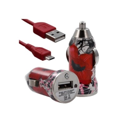 Chargeur voiture allume cigare USB avec câble achats data CV01 pour Bouygues Télécom :