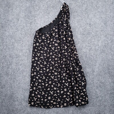 American Eagle Dress Women's M Medium Black Floral
