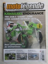 MOTO LEGENDE N°305 / Kawasaki endurance 1000 Godier-Genoud-750 ZXR-7 usine