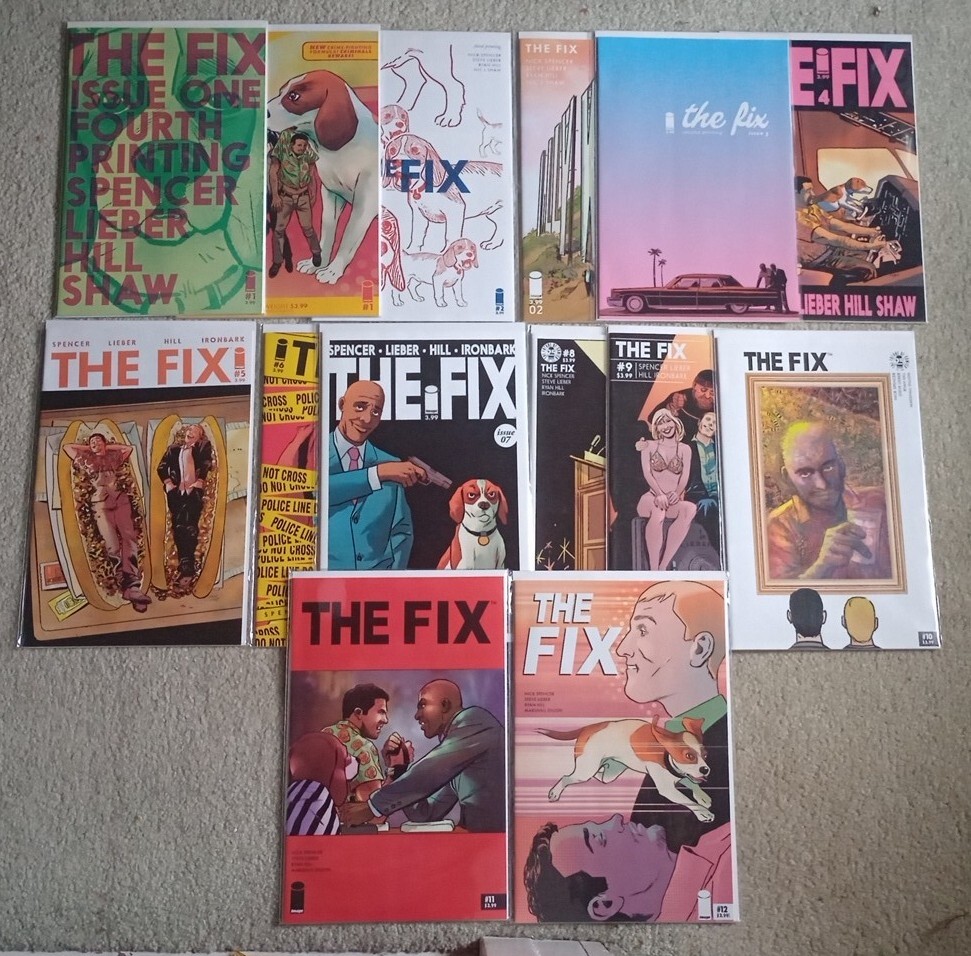 The Fix 1-12 Complete Comic Lot Run Set (Image Comics) Nick Spencer ...