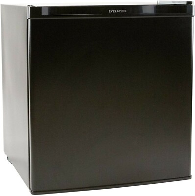 Everchill GBC-46 Compact RV Fridge W/ Freezer 1.7 Cubic Feet - Black ...