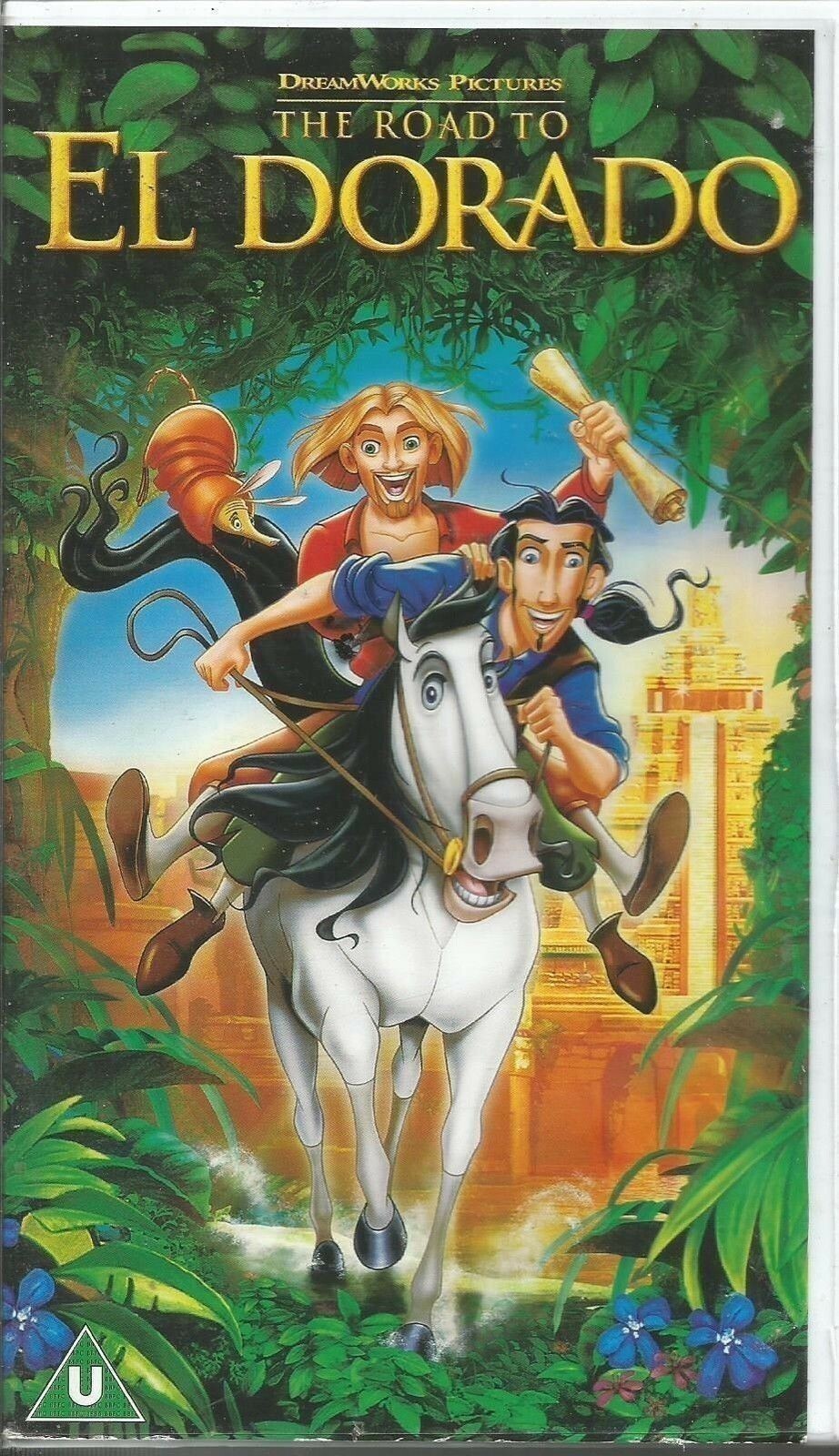 ROAD TO EL DORADO ~ DREAMWORKS PICTURES ~ PAL REGION VHS 99p