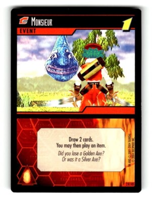 2004 Decipher .hack Enemy Trading Card Game #2R105 Monsier