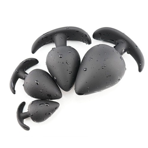 4pcs Women Silicone Anal Butt  Plug Set Wearable G-spot Stimulation  Sex Toy US - Picture 7 of 12