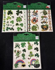 St. Patrick'S Day Temporary Tattoos, 36 Pieces Irish Tattoo - 3 NOS Packages