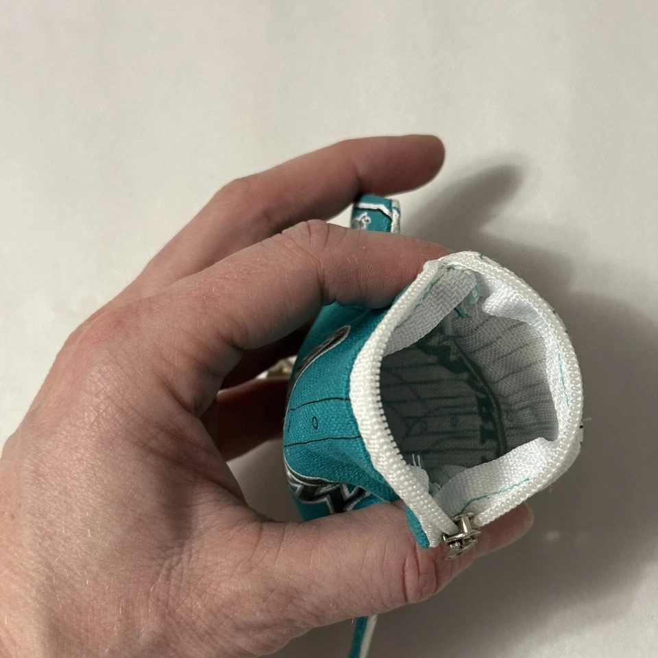 MLB Miami Marlins Baseball Team Shirt Mini Jersey Keychain Coin Purse - Image 2 of 4