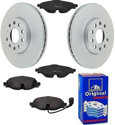 ATE Bremsbeläge + MG Bremsscheiben Ø312 beschichtet VORNE VW Passat 3G5 B8