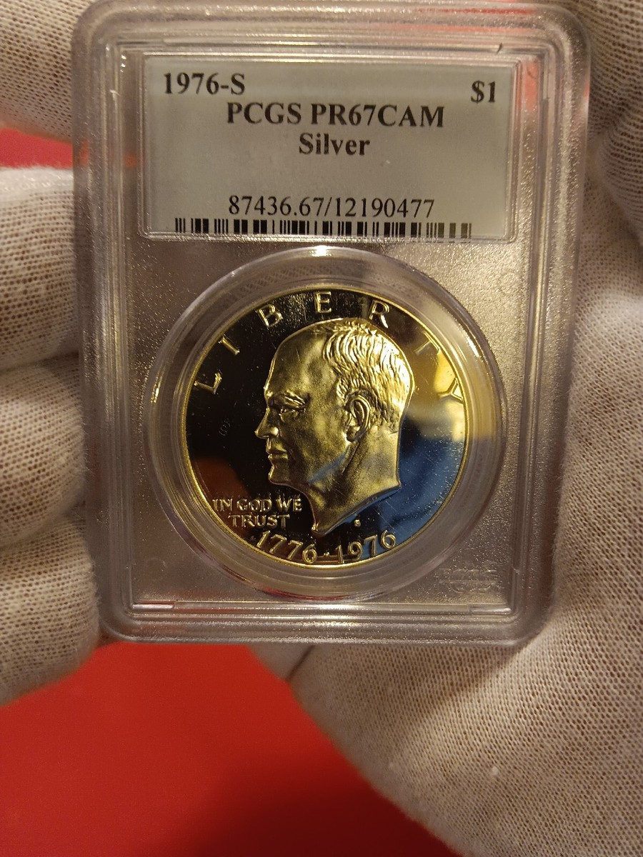 1976-S PCGS PR 67 Cam Silver 1$ Bicentennial Dollar | eBay