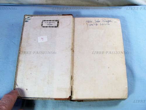 ŒUVRES COMPLÈTES DU PÈRE BOURDALOUE TOME XVI RETRAITE A. MONTARSOLO LIBRAIRE1823 - Picture 6 of 12