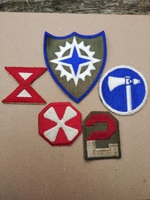 American Army WW2 Patches