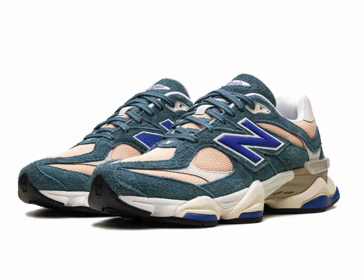 New Balance 9060 New Spruce Peach Blossom for Sale | Authenticity
