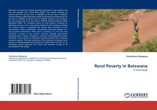 Pelotshweu Moepeng | Rural Poverty In Botswana | Taschenbuch | Englisch (2012)-image