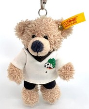 Steiff Plush FIFA 2010 Teddy Bear Fynn Keyring Football Uniform South Africa