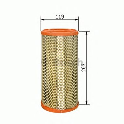 Air Filter 1457433538 Genuine Bosch 8Z0129620 6N0129620 6N0129620A - Image 3
