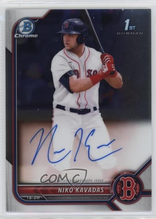 2022 Bowman Chrome Prospect Auto Niko Kavadas #CPA-NK