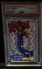 2018 Panini Kaboom #KJE Joel Embiid PSA 10 GEM MINT 76ERS SP MVP