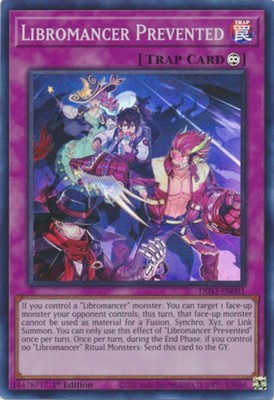 3 x Libromancer Prevented - DIFO-EN091 - Super Rare - 1st Edition Near Mint, Eng