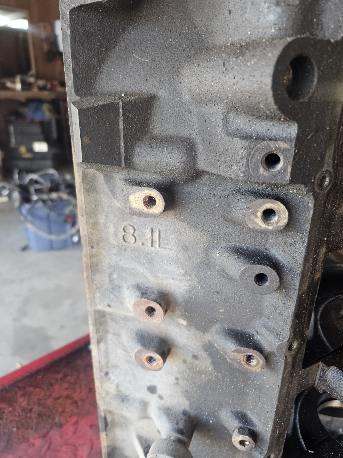 8.1L - 496 GM Big Block Chevy GMC Marine Suburban Engine Block Vortec 2500 3500