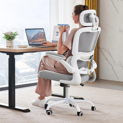 Office Chair Ergonomic Desk Chair, 330 LBS Home Mesh Office Desk Chairs with Whe