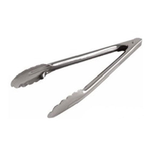 Adcraft XHT16 16 in Stainless Steel Scalloped Tongs