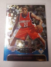 2004-05 Upper Deck Black Diamond - Bernard Robinson #9 (RC)