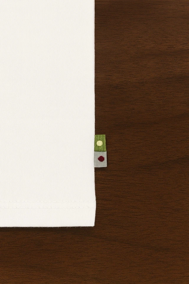 Body Bebé Oilily Largo Slv Blanco con Bordado Oveja Roja | 100% C| Talla 6M Foto 3 de 3