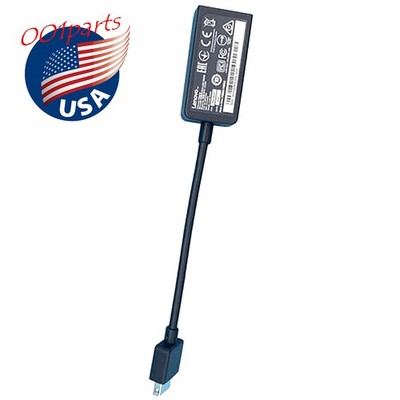 For Lenovo ThinkPad Ethernet Extension Adapter Gen 2 Black 01YU026 USK