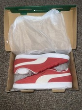 Puma Men's Suede Classic XXI Sneakers High Risk Red/White 374915-02 i