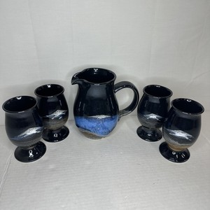 1984年製 セント・ヘレンズ山 火山灰 釉薬 花瓶 Wendt Pottery Wendt