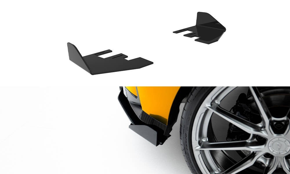 Flaps Arrière Maxton BMW 1 M-Pack F70 pour Élargir la Ligne de Bas de Caisse