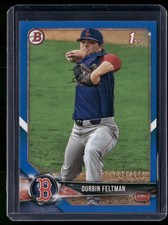 2018 Bowman Draft #BD-33 Durbin Feltman Blue #/150