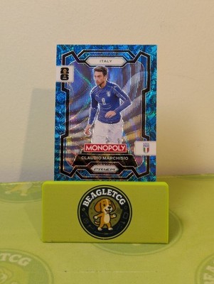 Claudio Marchisio #38 2026 Prizm Monopoly FIFA World Cup 4 Corners Blue Wave