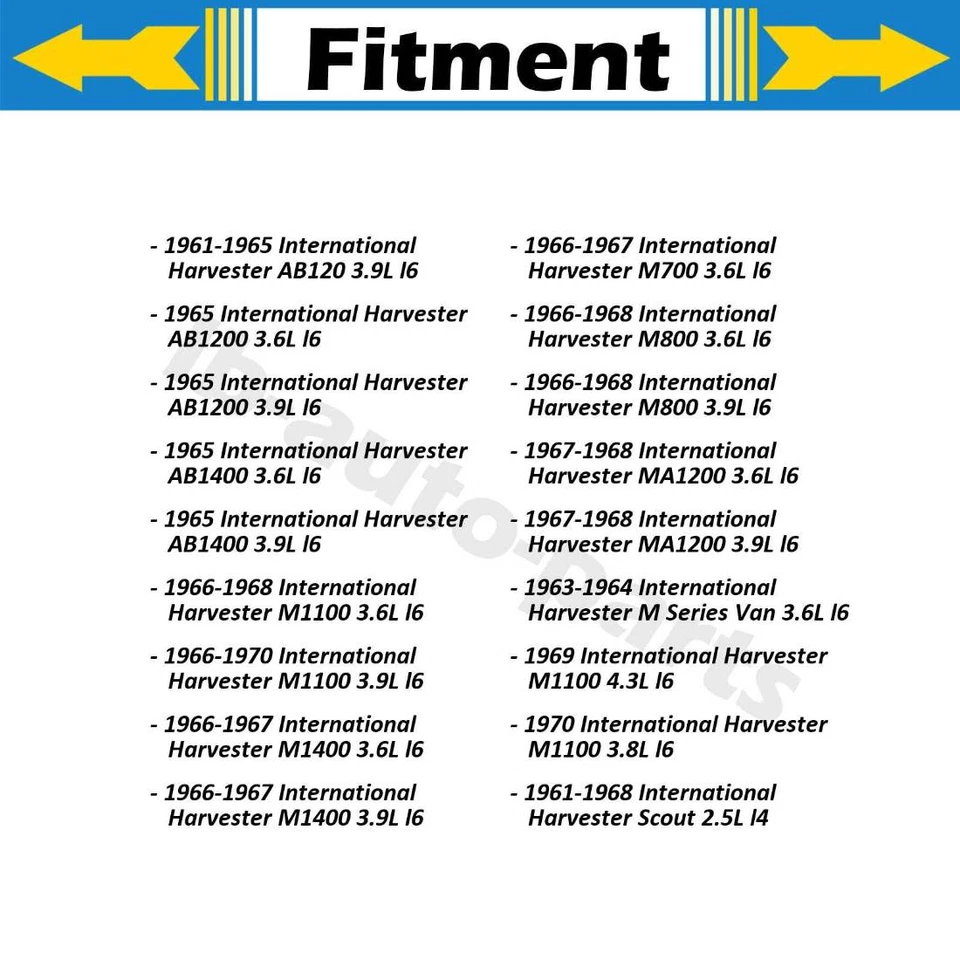2 верхних нижних шланга охлаждающей жидкости радиатора для комбайна грузовика A100 1957-1958 - Изображение 3 из 4
