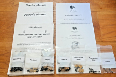 Nakamichi 680 cassette deck restoration upgrade kit repair rebuild capacitor