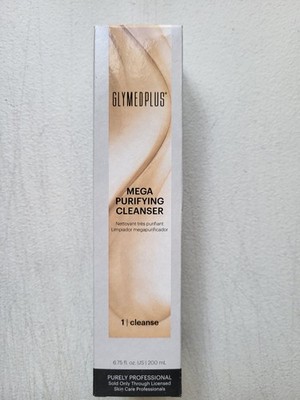 GlyMed Plus Mega Purifying Cleanser 6.75oz / 200mL - NEW & SEALED - Pro Size