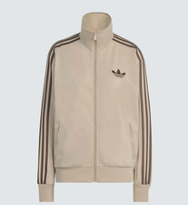 Adidas Women Firebird Loose Track Top Jacket Stone Khaki KD1327