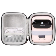 Hard EVA Storage Case for Phomemo M110, M110S, M02, M02S Label Printer - Port...