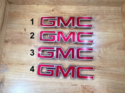 GMC GRILLEMBLEM - LOGO - ORIGINAL - PREIS PRO STÜCK - MADE in USA -