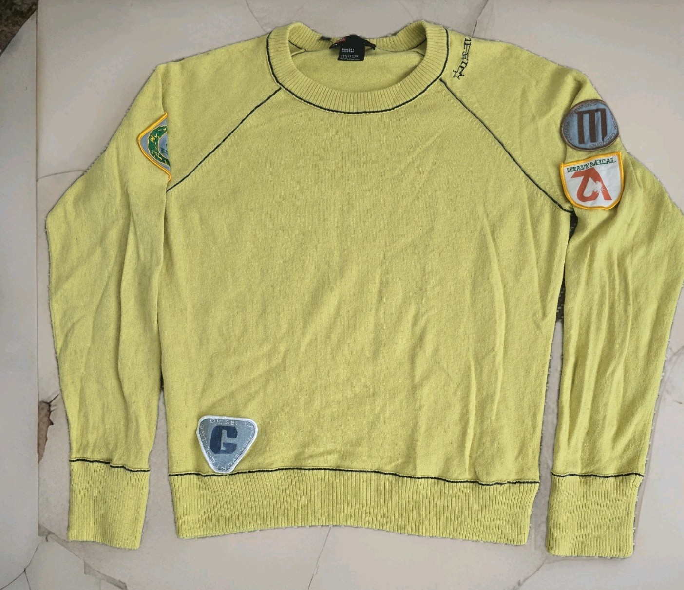 Vintage Diesel  Sweater Size Small Cropped
