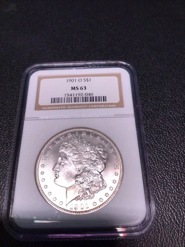 1901-O Morgan Dollar S$1 NGC MS63